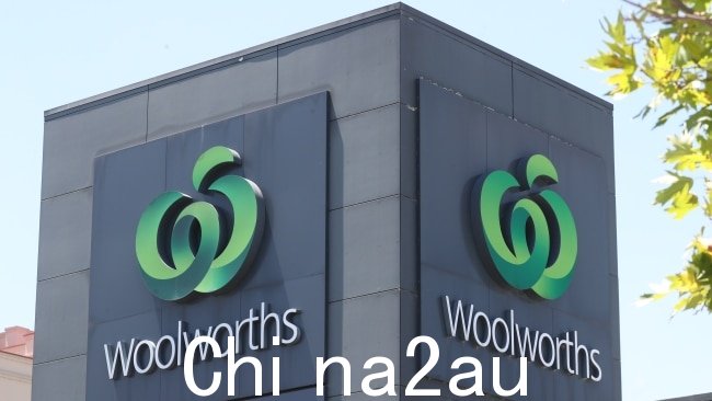 Woolworths 正在努力为顾客提供更健康的选择。图片：NCA NewsWire / David Crosling