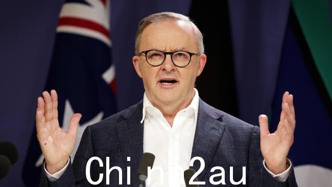 总理安东尼·艾博内塞 (Anthony Albanese) 被指控在他在回顾 2023 年的视频消息中没有提及 Voice 公投。 Sam Ruttyn