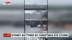 由于潮湿天气持续，圣诞节当天悉尼机场取消了近二十个航班