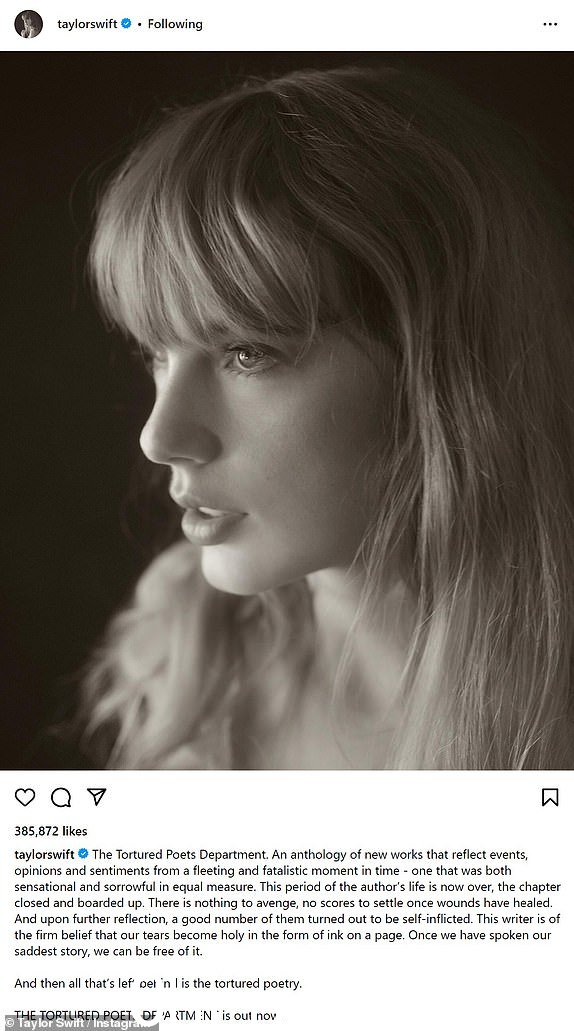 Taylor Swift Instagram