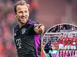 哈里·凯恩 (Harry Kane) 攻入本赛季第 40 粒进球，拜仁慕尼黑 5-1 击败柏林联合队，并且更接近他自己的个人纪录