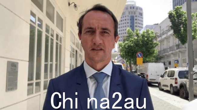 自由参议员戴夫·夏尔马(Dave Sharma)表示，以色列人民对澳大利亚政府的“道德怯懦”感到“震惊”。图片：澳大利亚天空新闻。