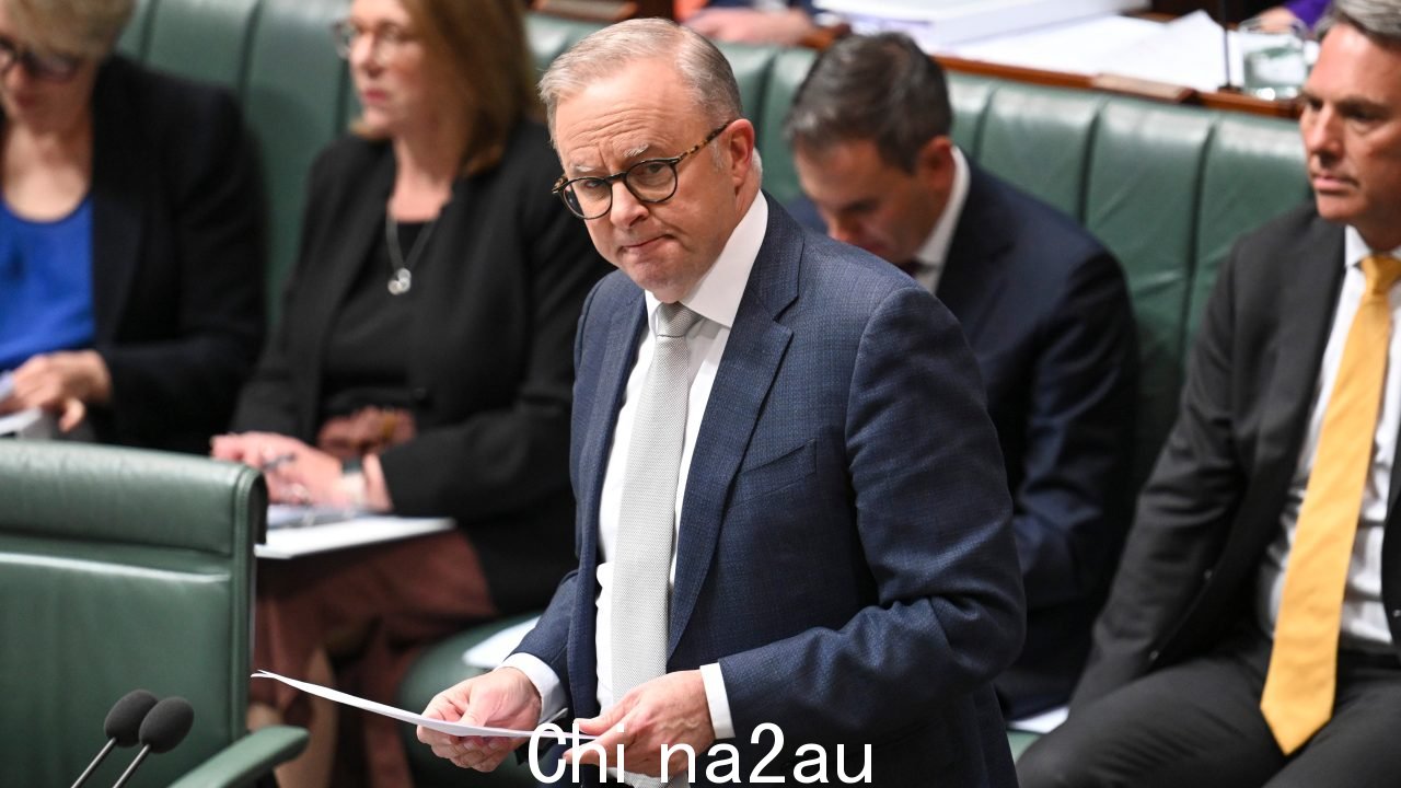 总理 Anthony Albanese 表示，在要求移民局的呼声越来越高后，工党政府将修改 99 号指令部长辞职。图片：NewsWire / Martin Ollman