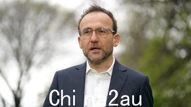 绿党长期以来一直支持降低投票年龄，党魁 Adam Bandt 表示将于 2022 年投票“我遇到的 16 岁和 17 岁的年轻人比大多数现任部长更了解澳大利亚面临的挑战。”图片：NCA NewsWire / Luis Enrique Ascui