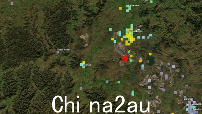 已收到超过 2,300 份感觉报告在 Muswellbrook 附近发生 4.8 级地震后提交。