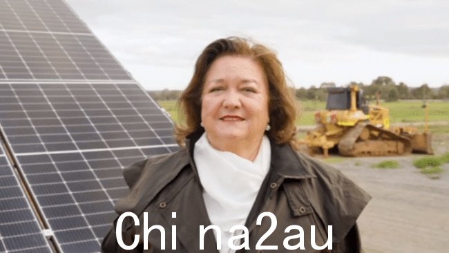 矿业巨头吉娜·莱因哈特 (Gina Rinehart) 向澳大利亚政府传达了一个重要信息，并批评了教育体系教导孩子们“为自己的国家感到羞耻”。图片：先驱太阳布什峰会/Gina Rinehart