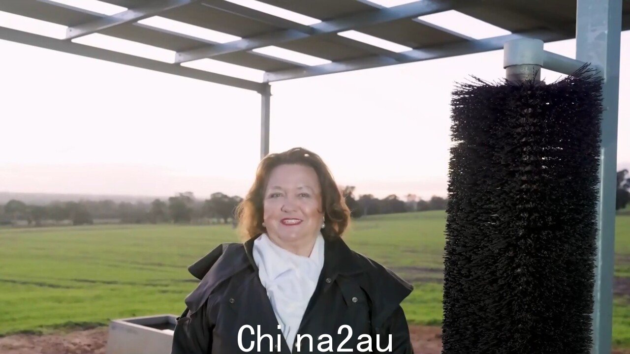 '我们很不幸走下坡路’：吉娜·莱因哈特 (Gina Rinehart) 在橙色布什峰会上发表讲话