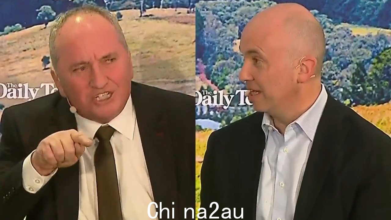 Barnaby Joyce 爆炸马特·基恩 (Matt Kean) 就能源未来展开激烈辩论” fetchpriority=