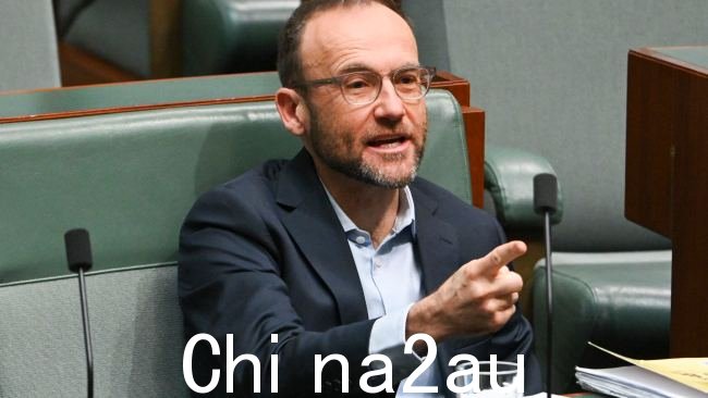 澳大利亚绿党领袖 Adam Bandt 表示，财政部长 Jim Chalmers 应该使用他非凡的否决权来反对澳大利亚央行。图片：NCA NewsWire / Martin Ollman