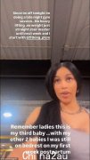 Cardi B 回击粉丝批评产后锻炼程序 产后仅 8 天