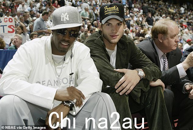 Kutcher 继续说道，他与 Diddy 的长期友谊始于 2003 年他主持 MTV 节目 Punk'd