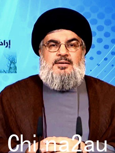 真主党领袖哈桑·纳斯鲁拉 (Hassan Nasrallah) 在 9 月 27 日的以色列无人机袭击中丧生， 2024年。图片：美联社照片/SANA