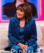 出土照片显示洛林·凯利 (Lorraine Kelly) 多年来的戏剧性转变，显示她 40 年前首次参加脱口秀节目