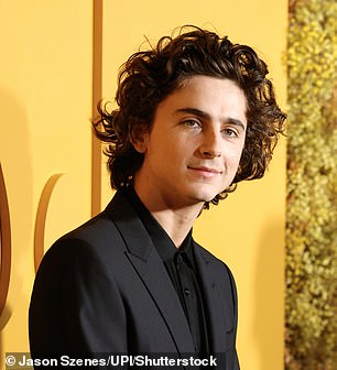 Timothée 的新造型与他平常的长发和前卫的衣服截然不同