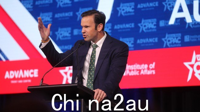 国家党参议员马特·卡纳万(Matt Canavan)猛烈抨击工党的虚假信息法案，警告该法案对澳大利亚的言论自由构成风险。图片：NewsWire/ Richard Gosling