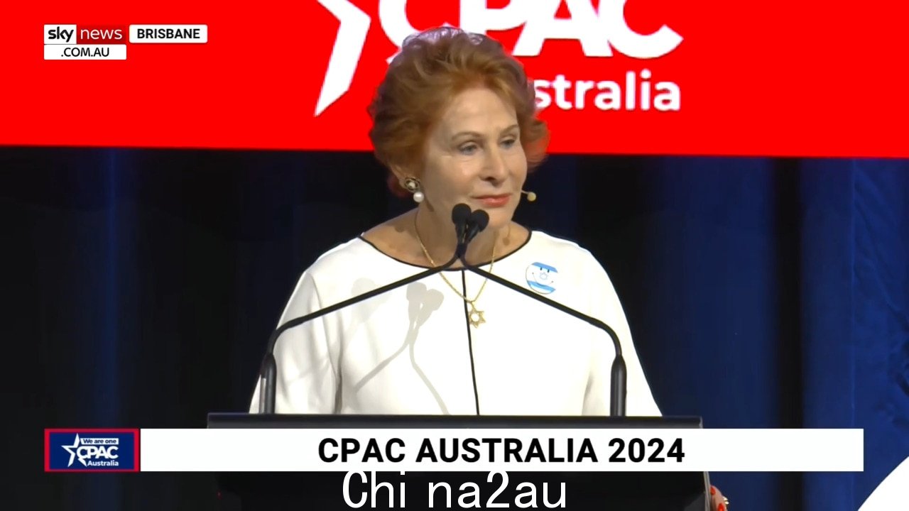 CPAC Australia 2024：大屠杀幸存者 Suzi Smeed 分享她家人的心碎故事