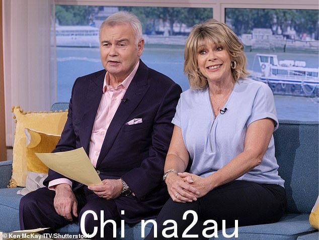 这位 64 岁的主持人在与前《This Morning》联合主持人 Eamonn Holmes 分手后，在理发店度过了一天。 class=