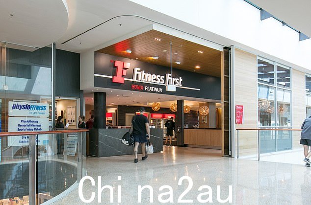 Fitness First Bondi Platinum 健身房（如图）已在 Westfield Bondi Junction 购物中心六楼运营了 20 年，即将关闭