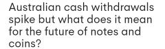 大量澳洲人涌向银行取款，每天取款次数达到100万次！但用的人不多，只是因为……（图）