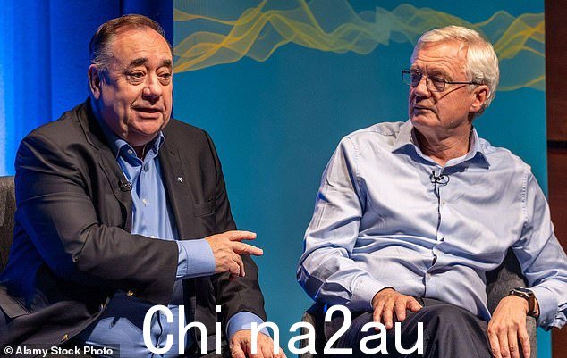 Alex Salmond 和 David Davis 在 1987 年进入议会后成为亲密朋友