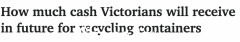 维多利亚确认“空瓶回收奖金”维持不变！一年内已发放9000万美元奖励（图）