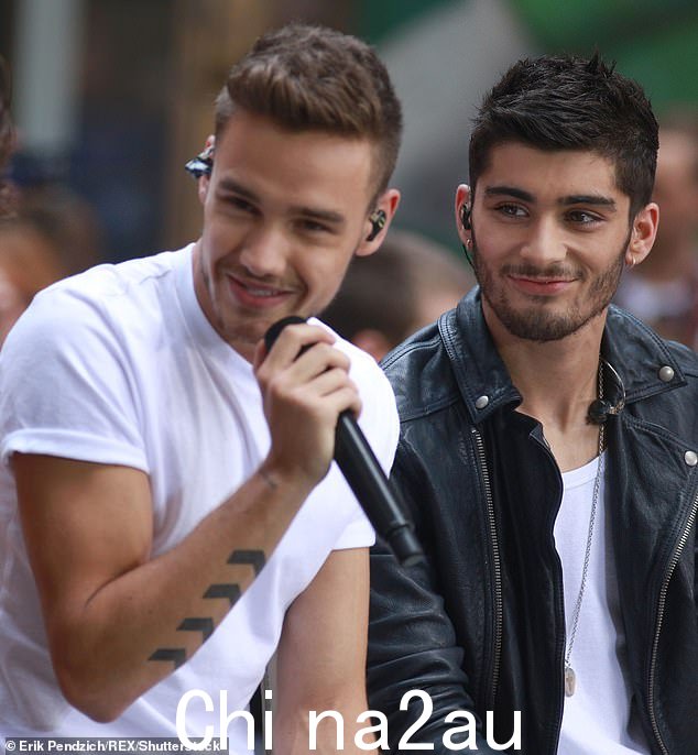 2013 年 8 月出现在纽约的 Today Show，即 Zayn 退出乐队的两年前