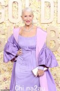 79 岁的海伦·米伦 (Helen Mirren) 抨击年龄歧视“令人不安且不公平”，她呼吁“变革”，并发誓要改善英国的老龄化体验