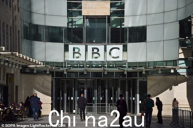 图：伦敦 BBC 总部全景