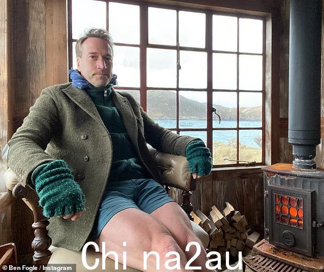 本·福格尔 (Ben Fogle)，50 岁，周四，他在 Instagram 上发帖表达了自己对“短裤”的喜爱，他肌肉发达的大腿的“口渴陷阱”让粉丝们疯狂=