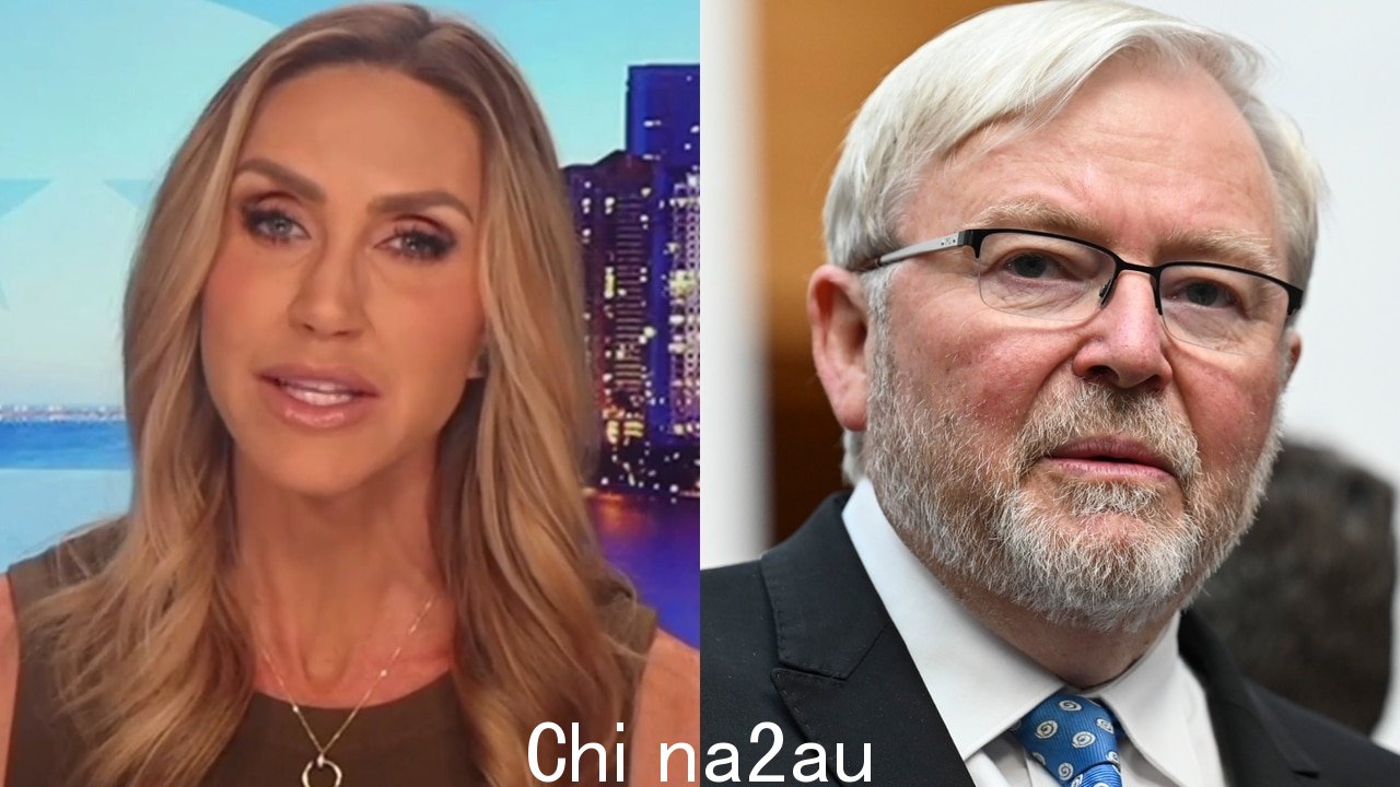 劳拉·特朗普 (Lara Trump) 的凯文·路德 (Kevin Rudd)如果特朗普赢得选举，他将担任美国大使” fetchpriority=