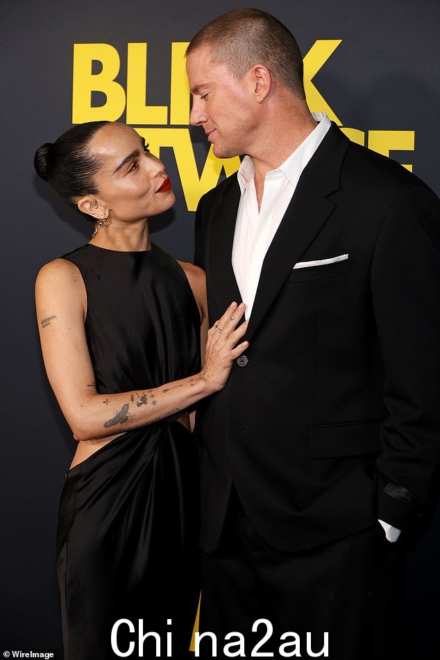 佐伊·克拉维茨 (Zoë Kravitz) 和查宁·塔图姆 (Channing Tatum) 自从本周早些时候分手以来一直保持着联系。图片摄于 2024 年 8 月