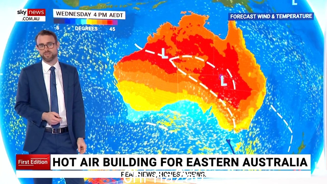 分析：澳大利亚即将到来的天气Forecast