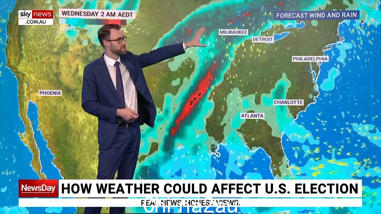 气象学家解释天气如何影响影响美国总统选举