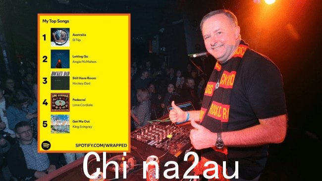 Prime部长 Anthony Albanese 分享了他的 2024 年热门歌曲。图片：Ian Currie