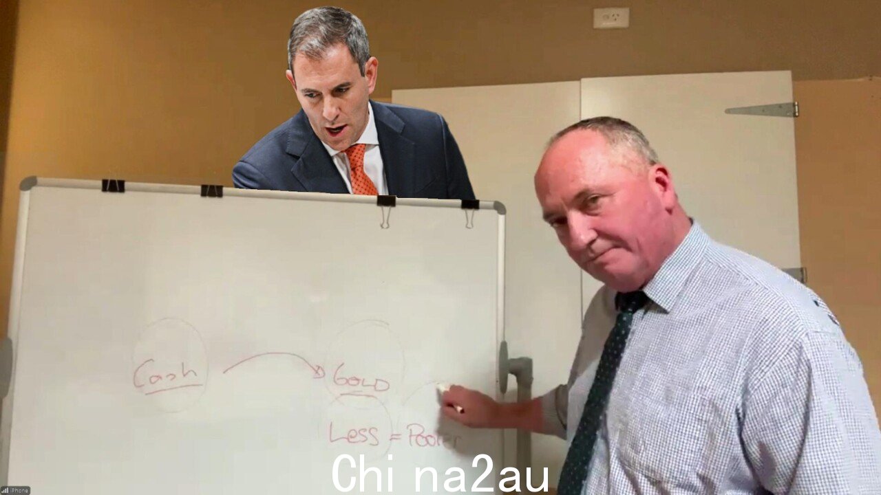 Barnaby Joyce 发表经济学讲座致 Jim Chalmers